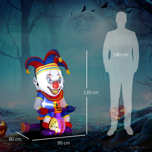 Clown on Bicycle