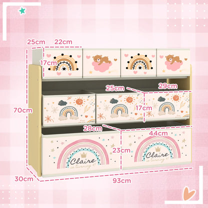 Girls 3-Tier Kids Storage Unit