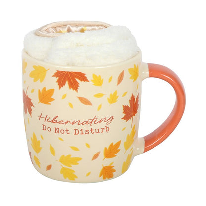 Autumn Hibernation Kit with Mug, Socks and Eye Mask