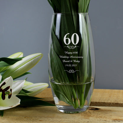 Personalised 50 Years Bullet Vase