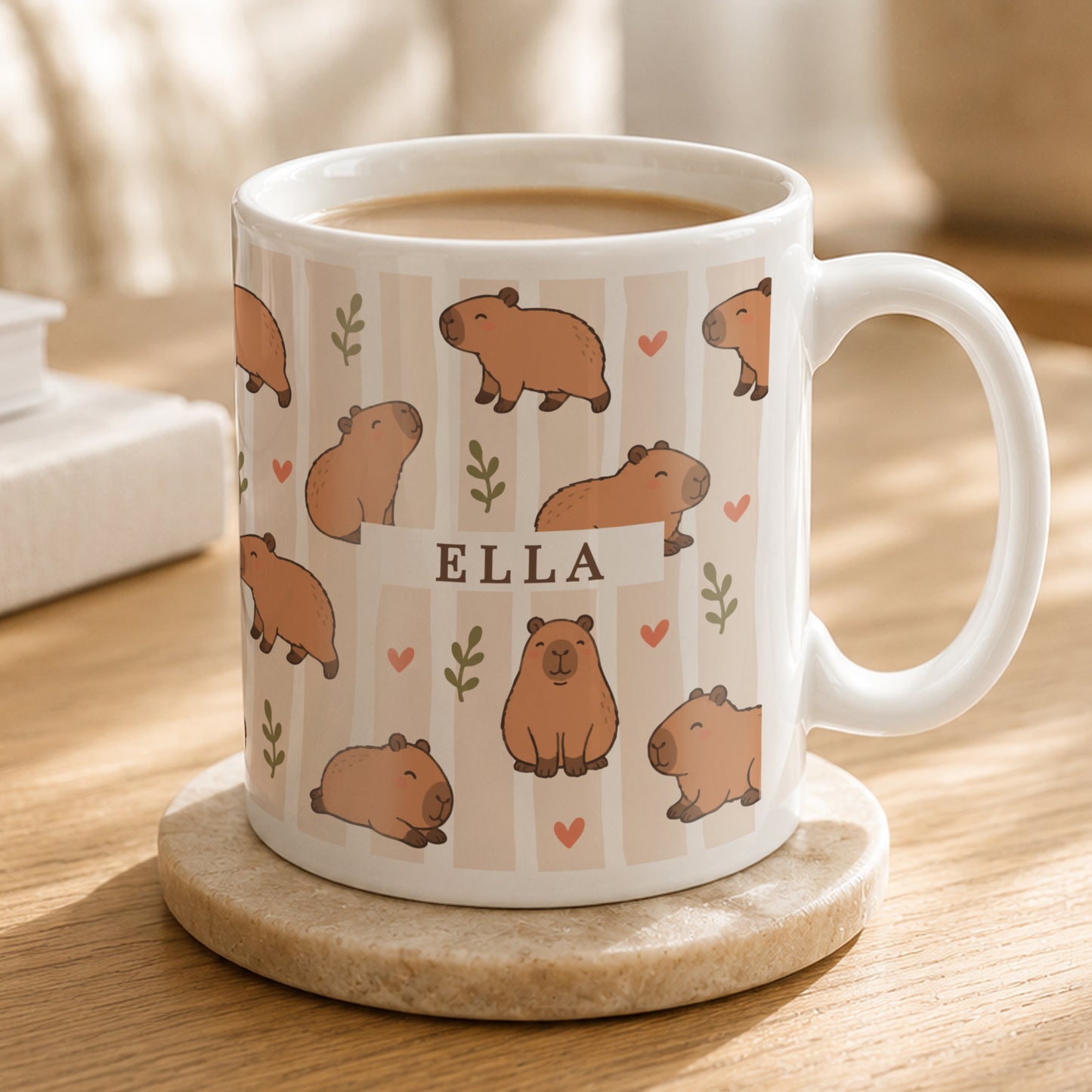Personalised Capybara mug