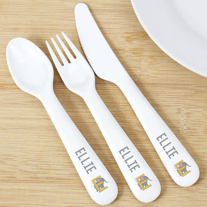 Personalised Vehicles Plastic Cutlery