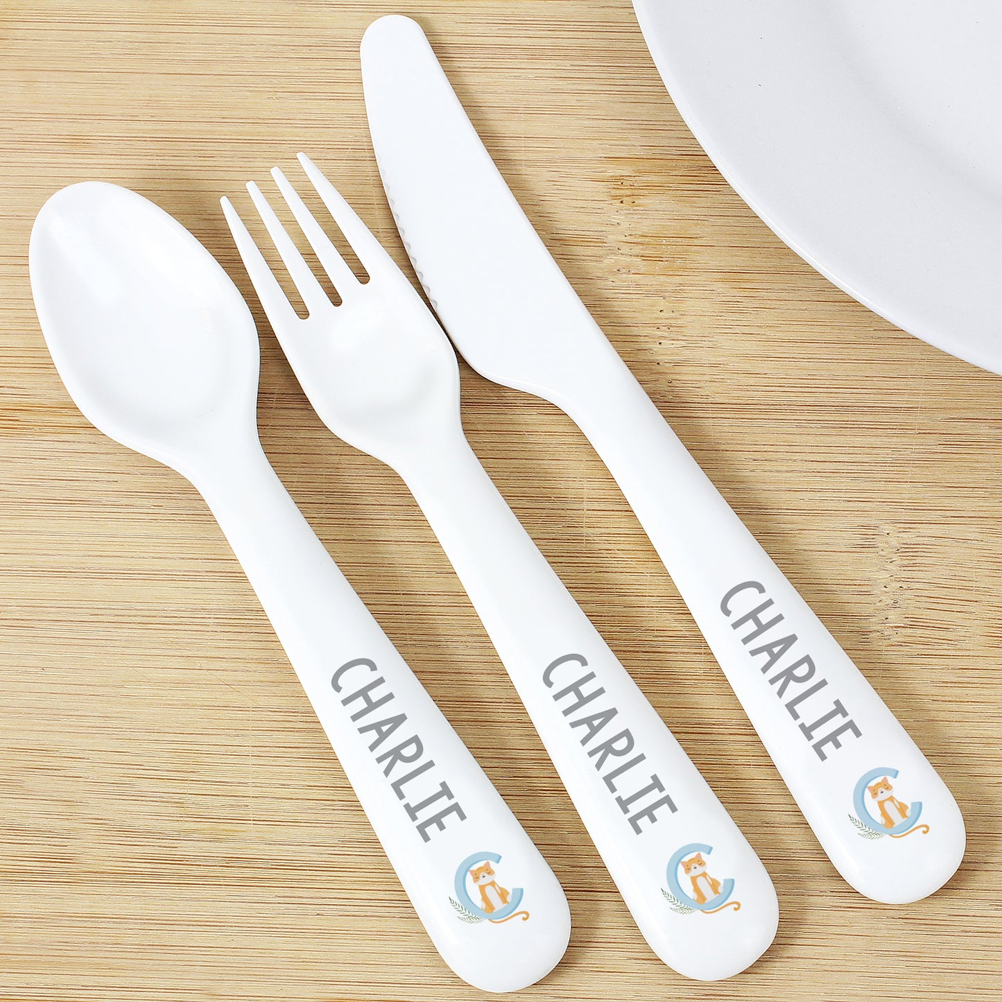 Personalised Vehicles Plastic Cutlery