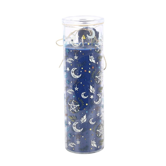 Solstice Spell Print Blackberry & Pine Tube Candle