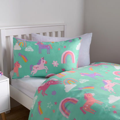 Unicorn & Rainbows Duvet Set