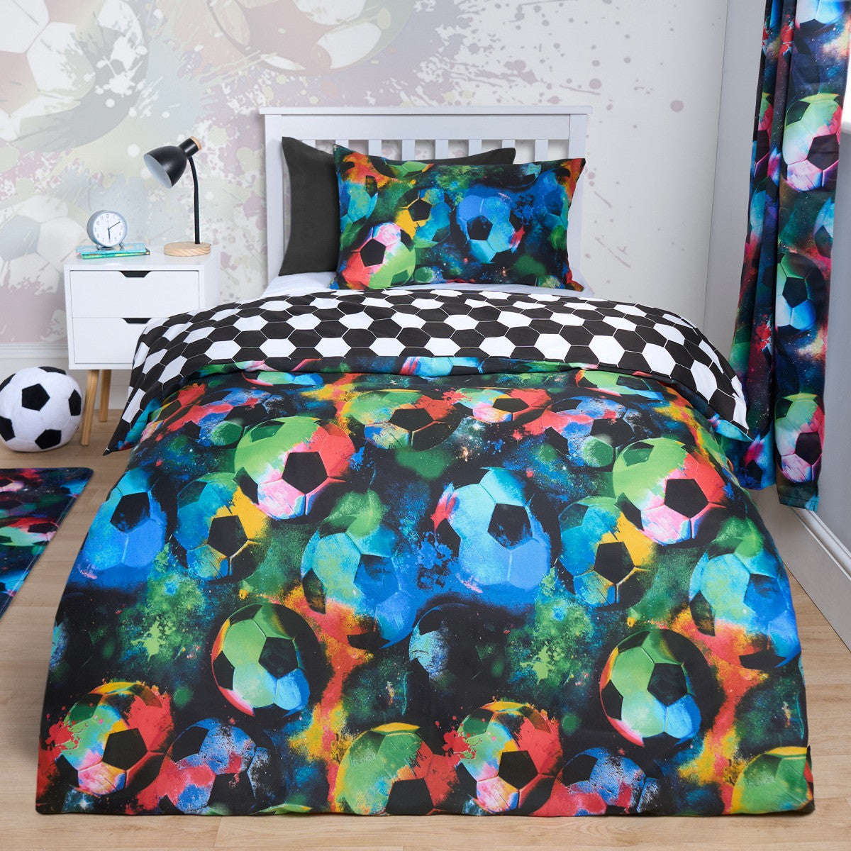 Reversible Football Duvet Set