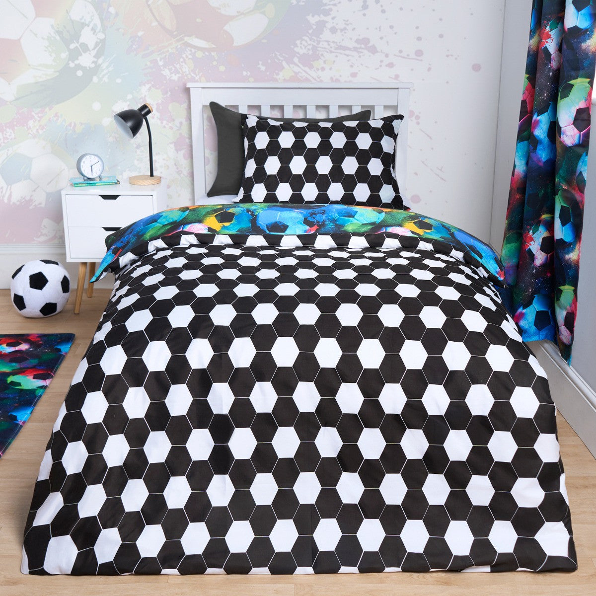 Reversible Football Duvet Set