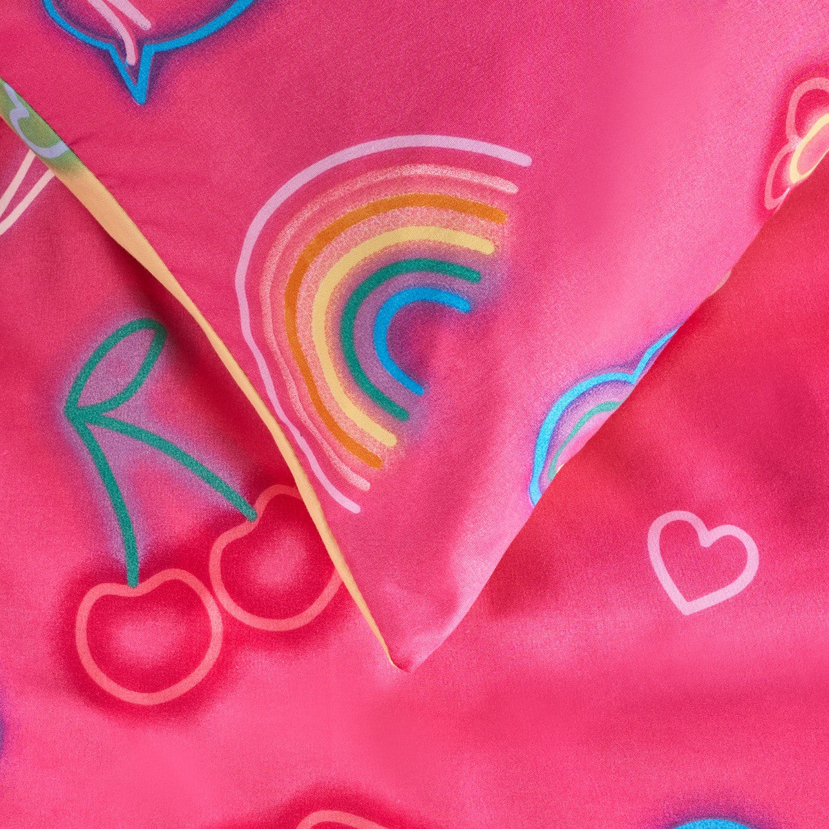Neon Lights Duvet Cover Set