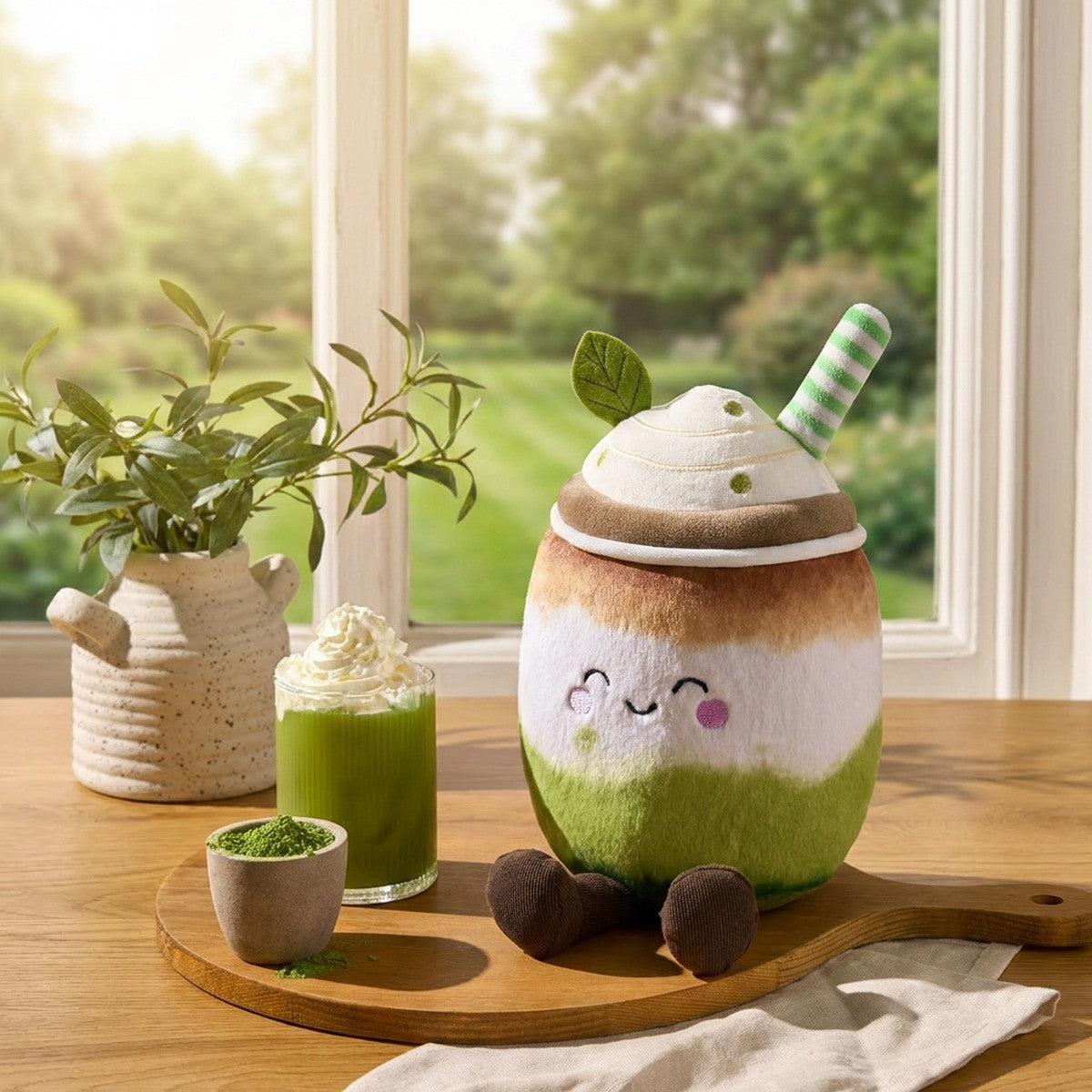 Matcha Cushion - Green