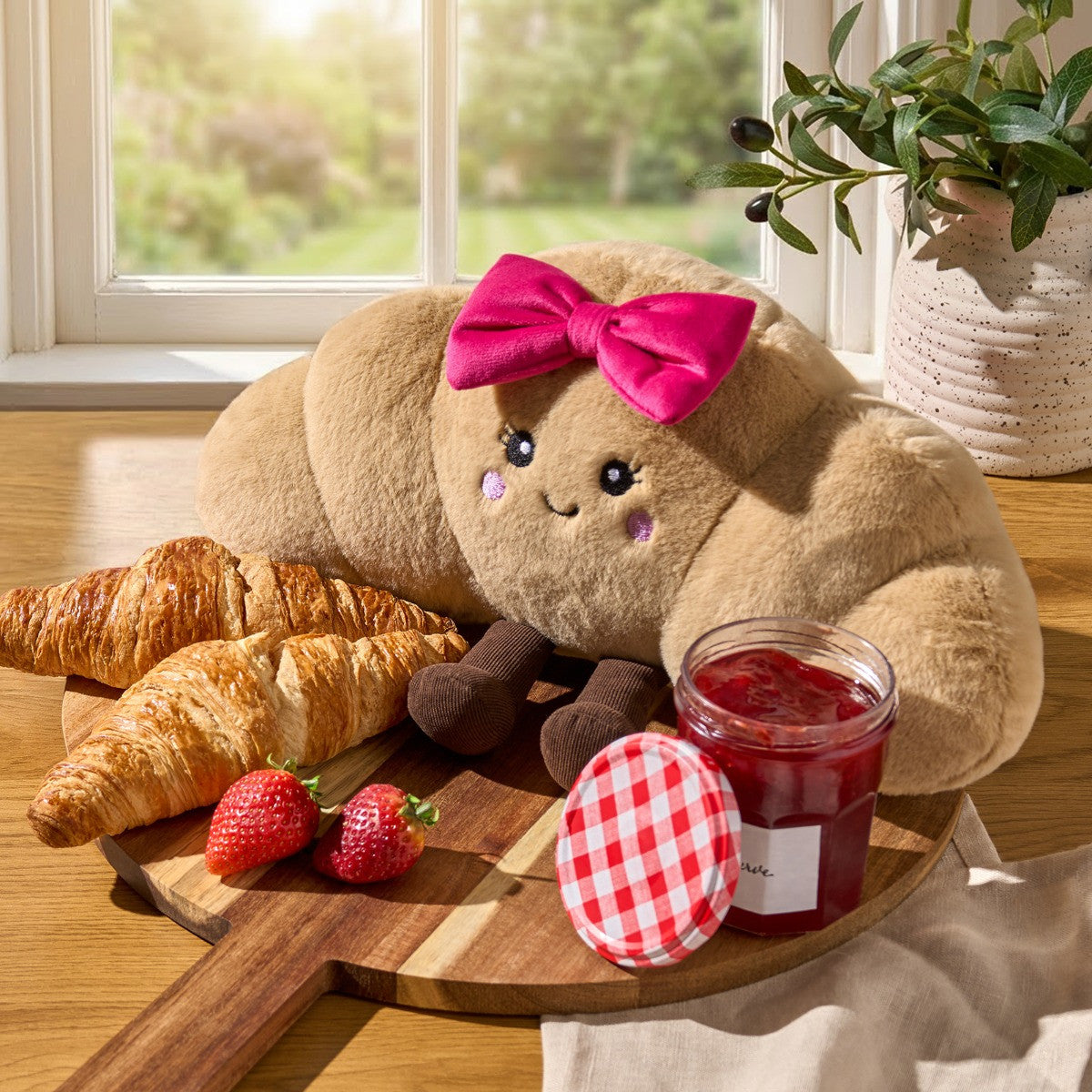 Croissant Cushion