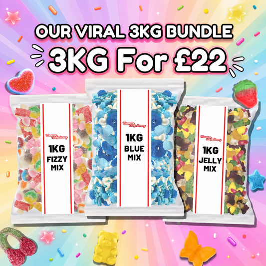 3Kg Fizzy, Jelly and Blue Sweet Assortment