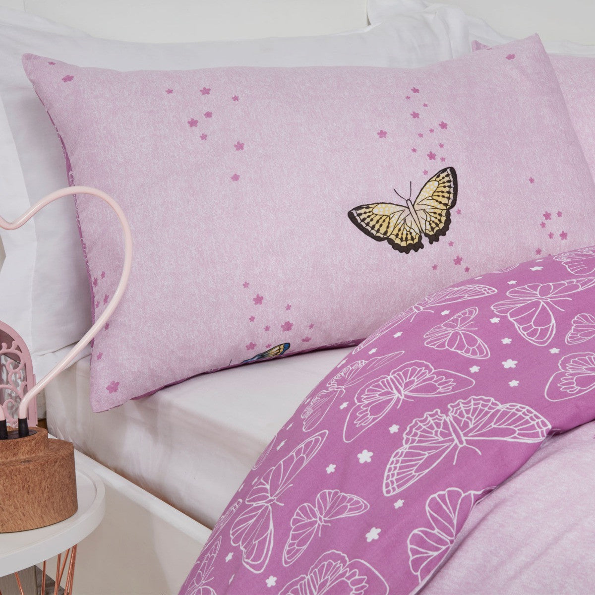 Butterfly Reversible Duvet Set