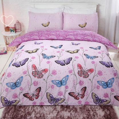 Butterfly Reversible Duvet Set