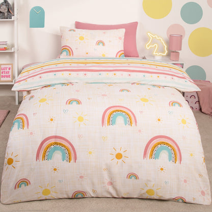 Rainbow Print Duvet Set