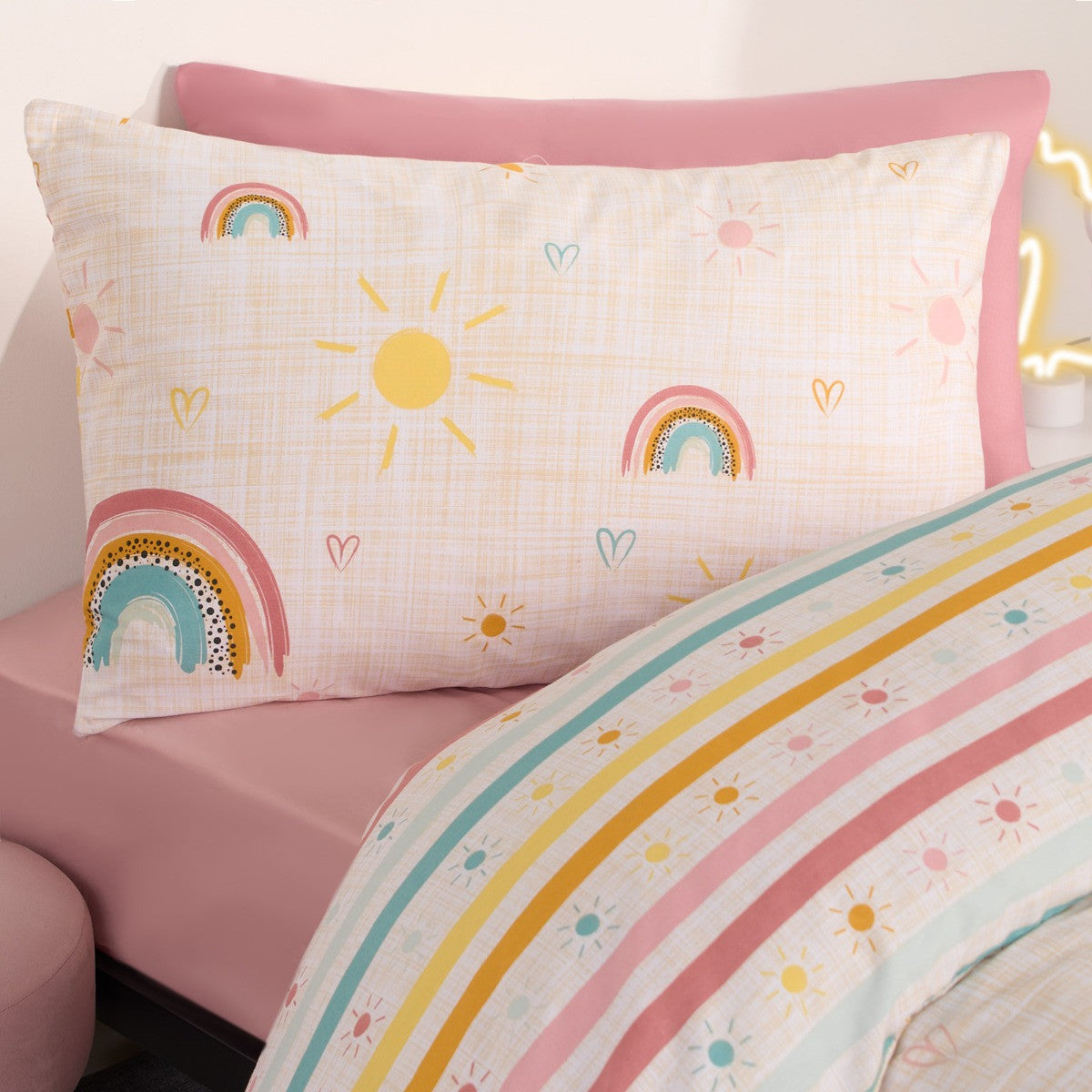 Rainbow Print Duvet Set