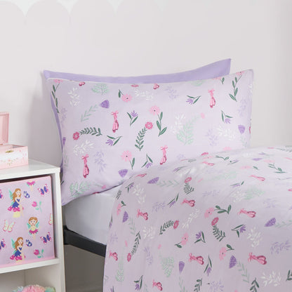 Kids Ballerina Reversible Duvet Set