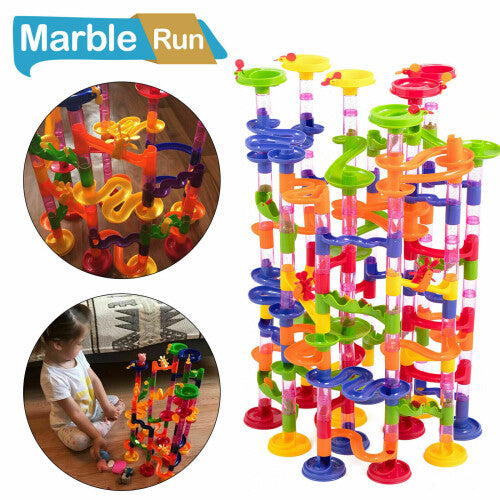 219 PCS Kids Marble Run Race