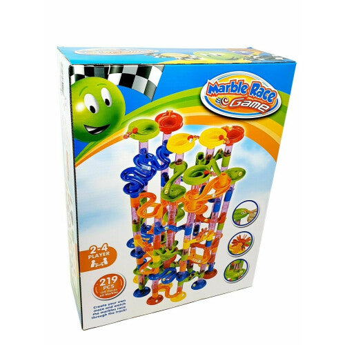 219 PCS Kids Marble Run Race
