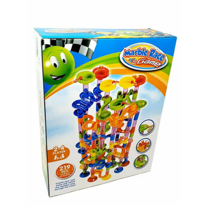 219 PCS Kids Marble Run Race