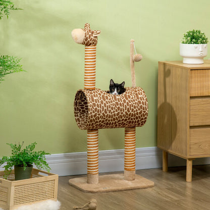 Cat Tree Play Tower - Giraffe
