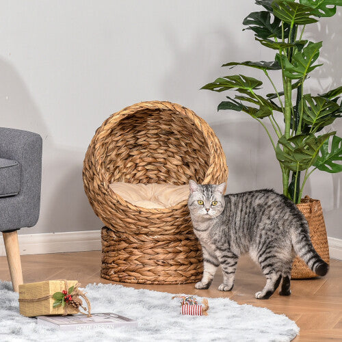Wicker Cat House