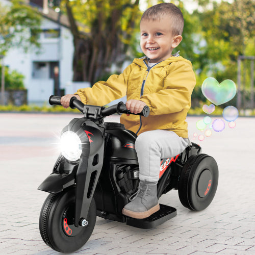 Kids Motor Ride on Toy w/ Bubble Battery Powered