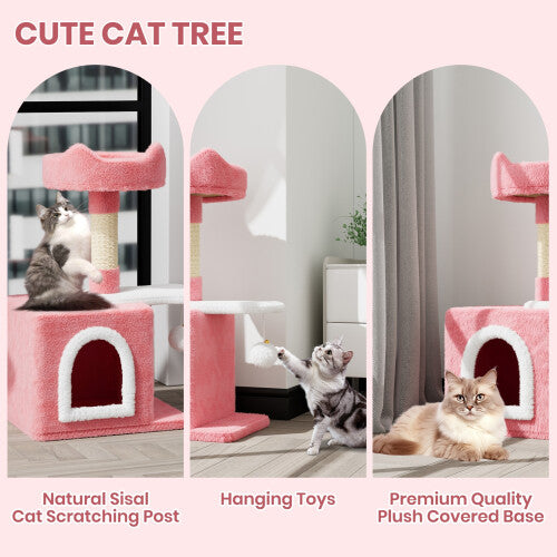 Bed, Cushion & Ball Toy-Pet Activity Center