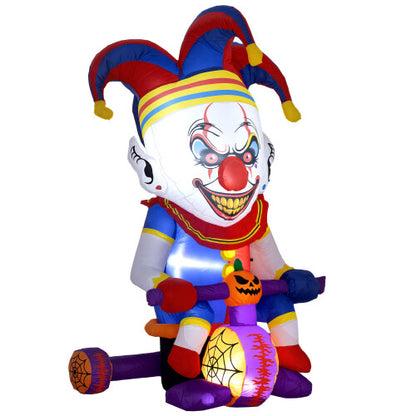 Clown on Bicycle