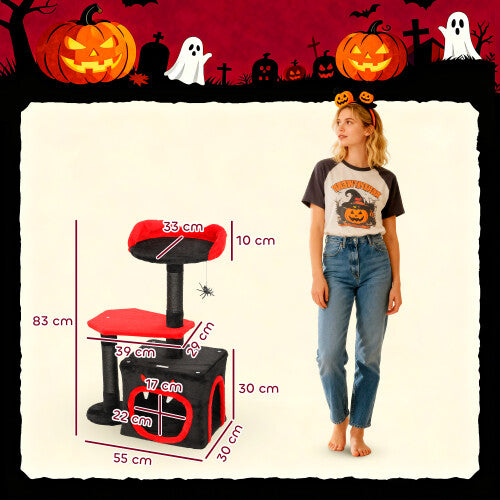 Scratching Posts, Black, Halloween