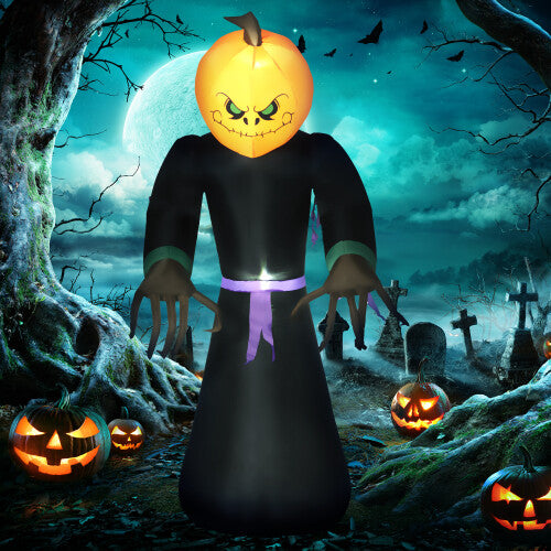Inflatable 2.1m Tall Pumpkin Man