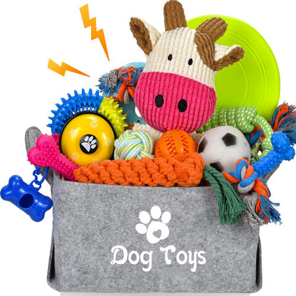 21 PACK Puppy Starter Toys Set