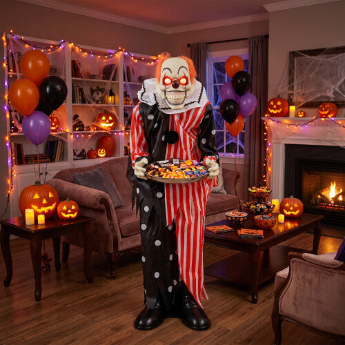 Animated Clown Halloween Decorations