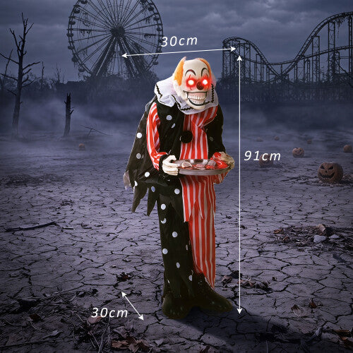 Animated Clown Halloween Decorations