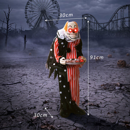 Animated Clown Halloween Decorations